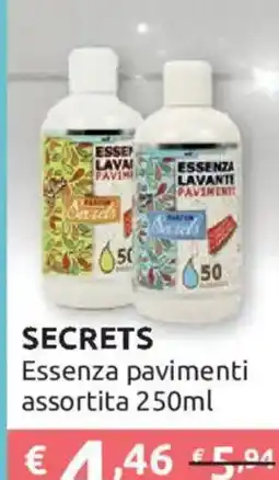 Ipersoap Secrets Essenza pavimenti offerta