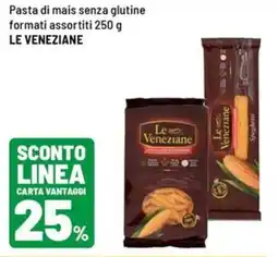 Iper La Grande Pasta di mais senza glutine le veneziane offerta