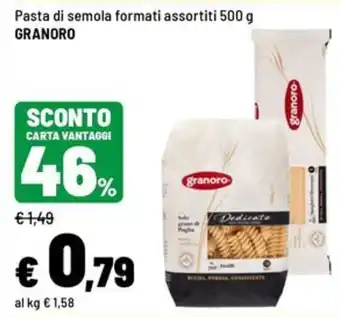 Iper La Grande Pasta di semola formati assortiti GRANORO offerta