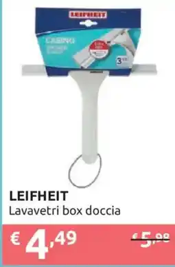 Ipersoap LEIFHEIT Lavavetri box doccia offerta