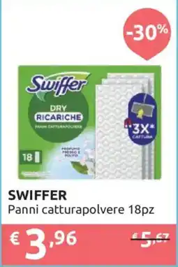 Ipersoap SWIFFER Panni catturapolvere offerta