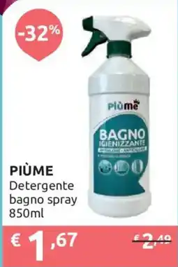 Ipersoap PIÙME Detergente bagno spray offerta
