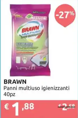 Ipersoap BRAWN Panni multiuso igienizzanti offerta