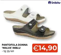 Mercatò Big PANTOFOLA DONNA 'MALVA' INBLU offerta