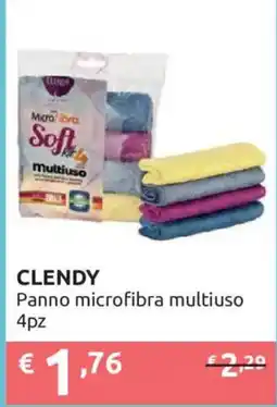 Ipersoap CLENDY Panno microfibra multiuso offerta