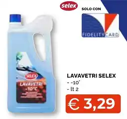 Mercatò Big LAVAVETRI SELEX offerta