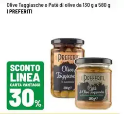 Iper La Grande Olive taggiasche o paté di olive I preferiti offerta