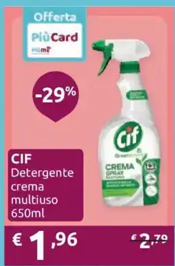 Ipersoap CIF Detergente crema multiuso offerta