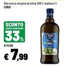 Iper La Grande Olio extra vergine di oliva 100% italiano Cirio offerta