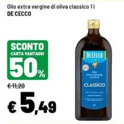 Iper La Grande Olio extra vergine di oliva classico DE CECCO offerta