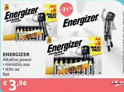 Ipersoap Energizer Alkaline power offerta