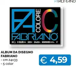 Mercatò Big ALBUM DA DISEGNO FABRIANO offerta