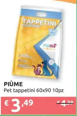 Ipersoap PIÙME Pet tappetini offerta