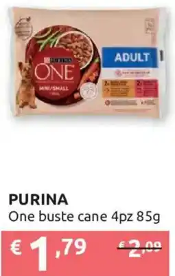 Ipersoap PURINA One buste cane offerta