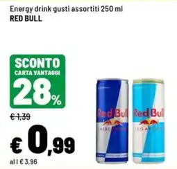 Iper La Grande Energy drink gusti assortiti RED BULL offerta