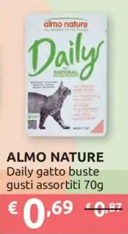Ipersoap ALMO NATURE Daily gatto offerta