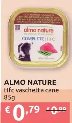 Ipersoap ALMO NATURE Hfc vaschetta cane offerta