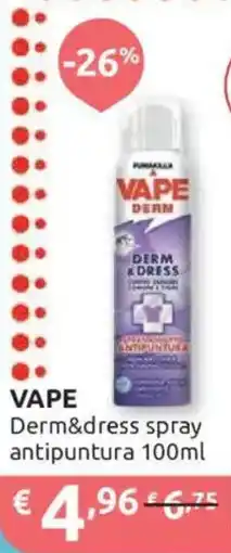 Ipersoap Vape derm&dress spray offerta