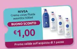 Ipersoap NIVEA Crema corpo fluida offerta