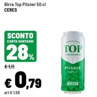 Iper La Grande Birra Top Pilsner offerta