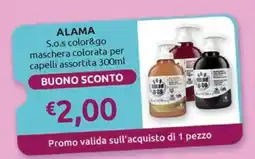 Ipersoap ALAMA S.o.s color&go maschera colorata offerta