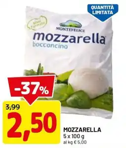 DPiù Montefelice mozzarella bocconcino offerta