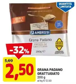DPiù AMBROSI Grana Padano offerta
