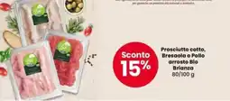 Interspar Prosciutto cotto, Bresaola o Pollo arrosto Bio Brianza offerta