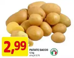 DPiù PATATE SACCO offerta