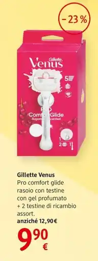 dm drogerie markt Gillette Venus Pro comfort glide offerta