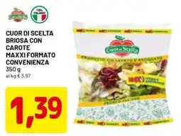 DPiù CUOR DI SCELTA BRIOSA CON CAROTE offerta