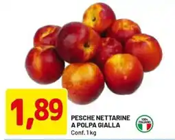 DPiù PESCHE NETTARINE A POLPA GIALLA offerta