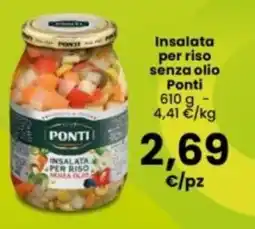 Interspar Insalata per riso senza olio Ponti offerta
