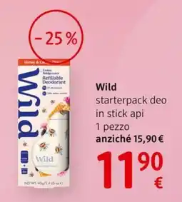 dm drogerie markt Wild deodorante offerta
