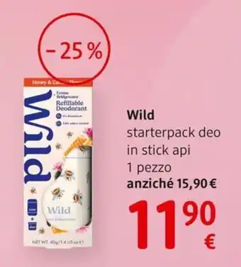 Wild deodorante