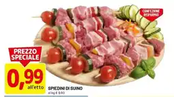 DPiù Spiedini di suino offerta