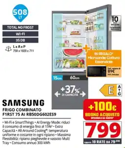 Comet SAMSUNG FRIGO COMBINATO offerta