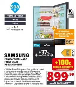 Comet SAMSUNG FRIGO COMBINATO offerta