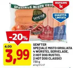 DPiù SENFTER SPECIALE MISTO GRIGLIATA offerta