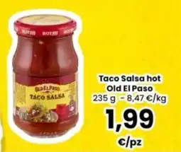 Interspar Taco Salsa hot Old El Paso offerta