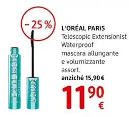 dm drogerie markt L'ORÉAL PARIS Telescopic Extensionist Waterproof mascara allungante e volumizzante assort. offerta