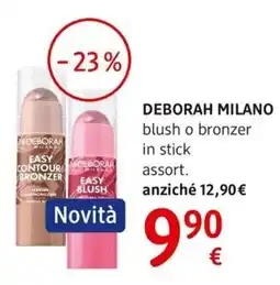 dm drogerie markt DEBORAH MILANO blush o bronzer offerta