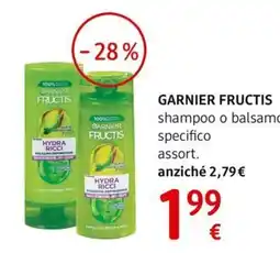 dm drogerie markt GARNIER FRUCTIS shampoo o balsamo specifico assort. offerta
