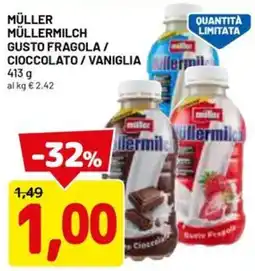 DPiù MÜLLER MÜLLERMILCH offerta