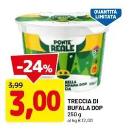 DPiù Ponte Reale Treccia di Bufala DOP offerta