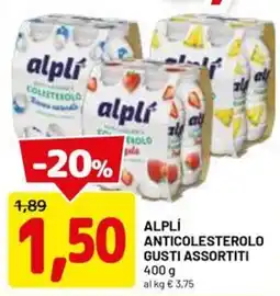 DPiù ALPLÍ ANTICOLESTEROLO offerta