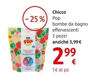 Chicco Pop bombe da bagno effervescenti
