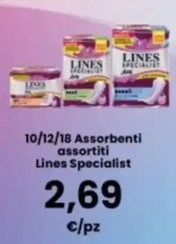 Interspar Assorbenti assortiti Lines Specialist offerta