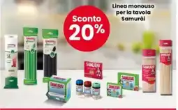 Interspar Linea monouso per la tavola Samurai offerta