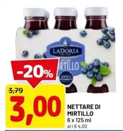 DPiù Ladoria Nettare di Mirtillo offerta
